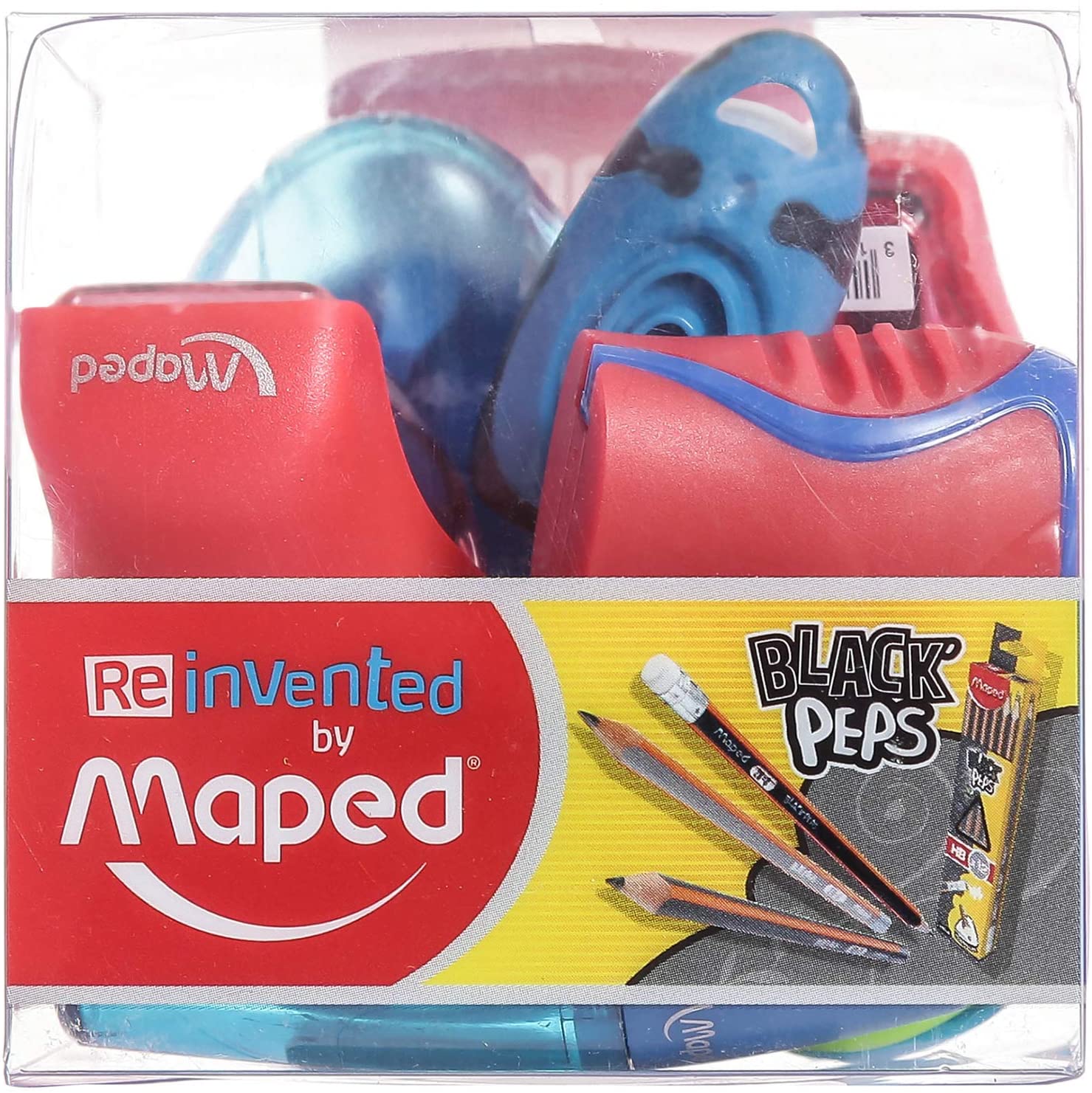 Maped BT-Sharpeners Assorted 10Pcs - Al Masam Stationery LLC Main image