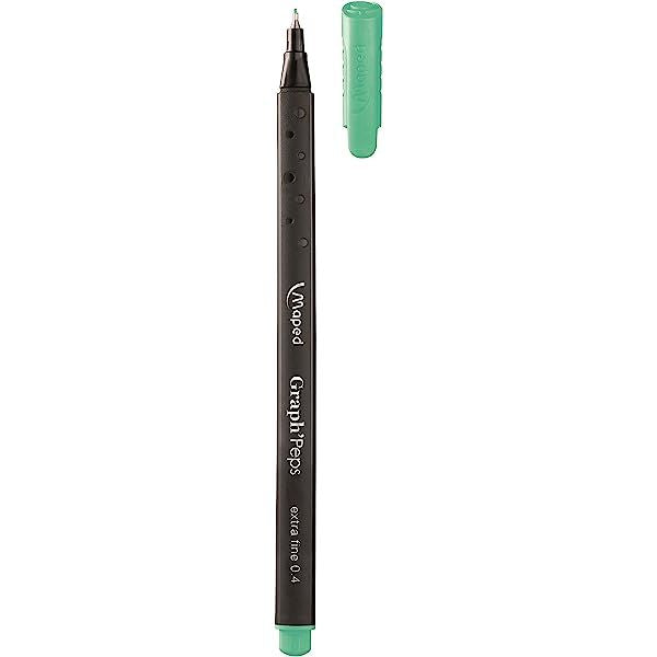 Maped GraphPeps Fineliner Jade 12 Pcs Box - Al Masam Stationery LLC Main image