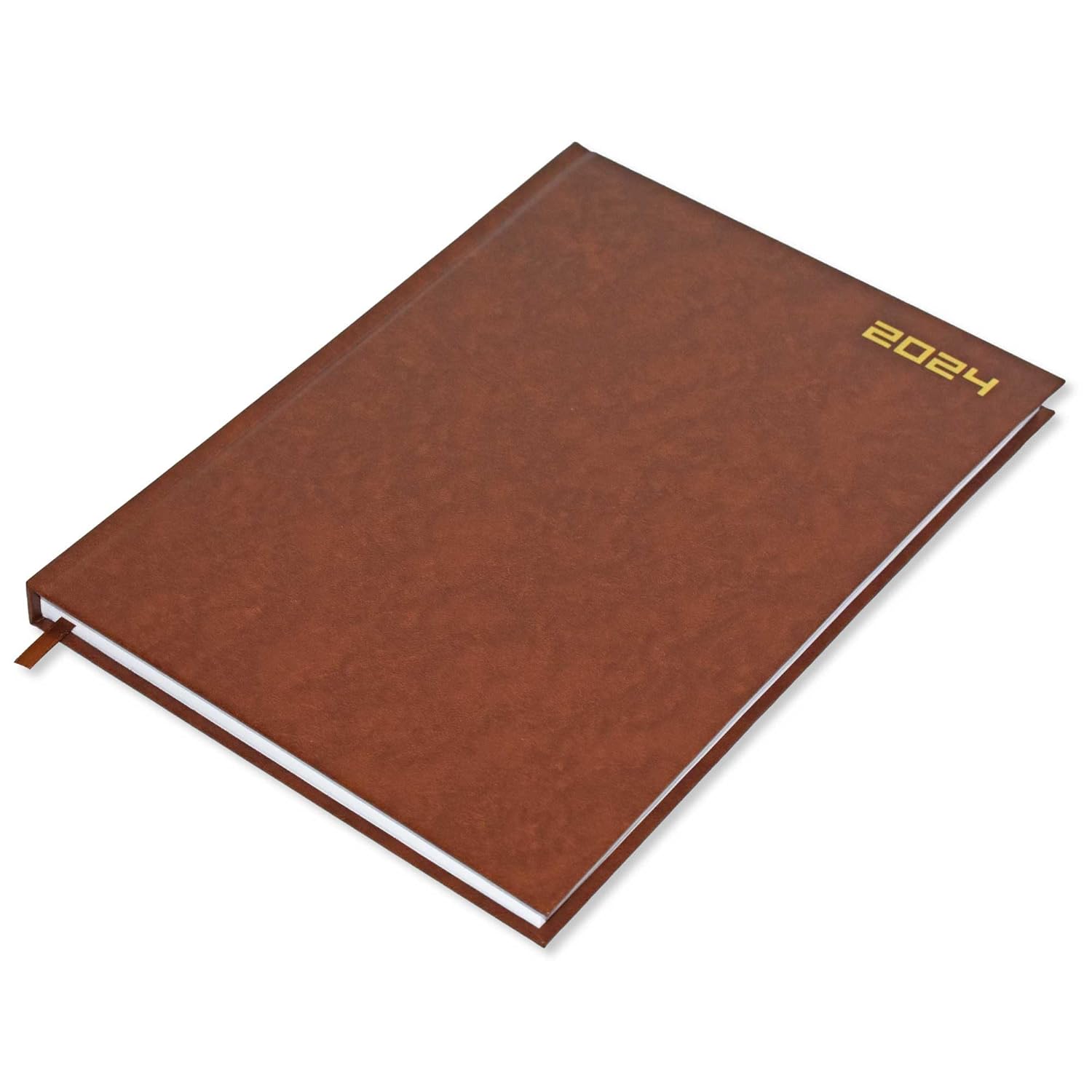 FIS Diary 2024 (English) Brown, A4 - Al Masam Stationery LLC