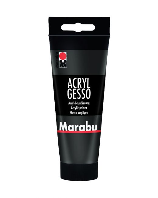 Marabu Acryl Medium, 812 Gesso Black, 100 Ml - Al Masam Stationery LLC Main image