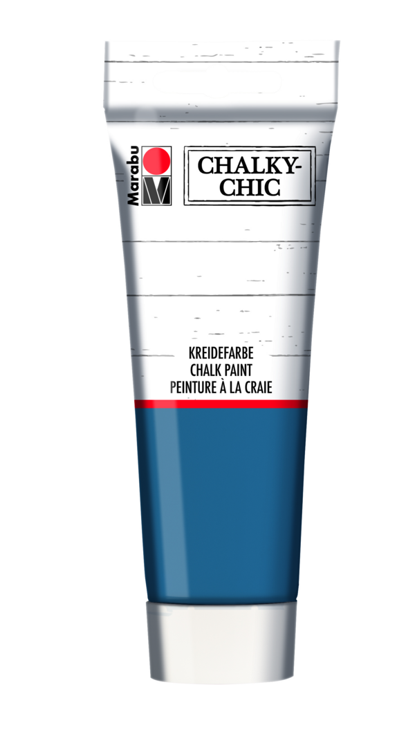 Marabu Chalky-Chic, 145 Smoky Blue, 100 Ml - Al Masam Stationery LLC Main image