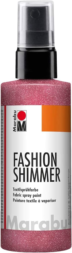 Marabu Fashion-Shimmer, 531 Shimmer-Red, 100 Ml - Al Masam Stationery LLC Main image