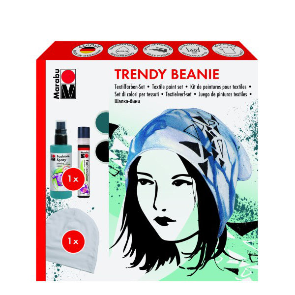 Marabu Creative-Set Trendy Beanie - Al Masam Stationery LLC Main image