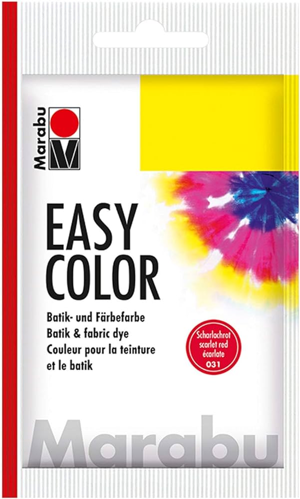 Marabu Easy Color, 031 Scarlet Red, 25 G - Al Masam Stationery LLC Main image