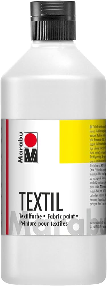 Marabu Textil, 070 White, 250 Ml - Al Masam Stationery LLC Main image