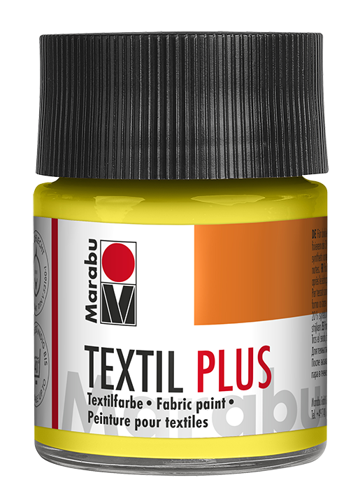 Marabu Textil Plus Lemon 020, 50 Ml - Al Masam Stationery LLC