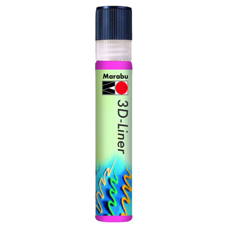Marabu 3D-Liner, 633 3D-Rose Pink, 25 Ml - Al Masam Stationery LLC