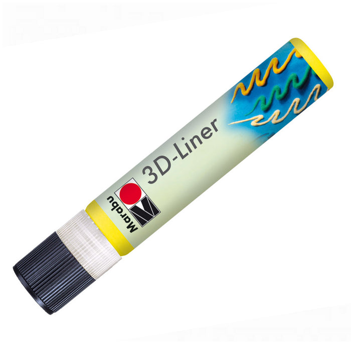 Marabu 3D-Liner, 646 3D-Medium Brown, 25 Ml - Al Masam Stationery LLC