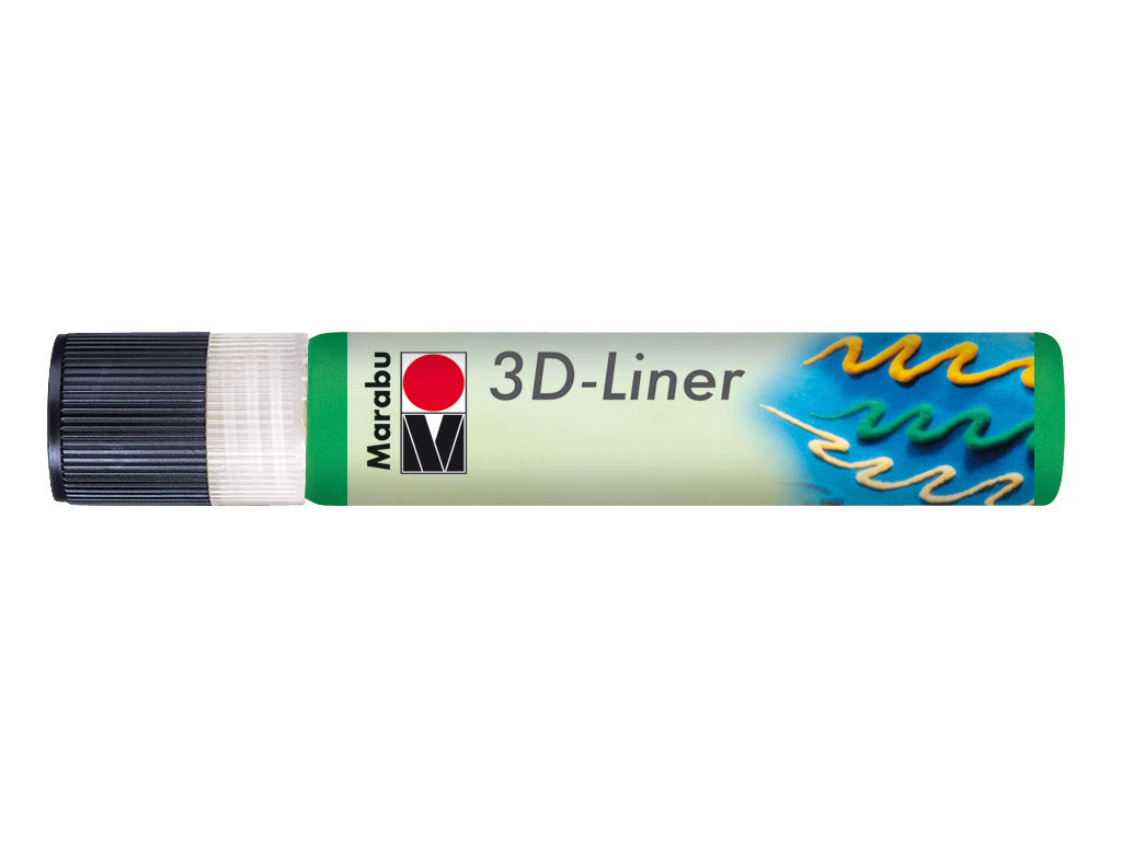 Marabu 3D-Liner, 667 3D-Rich Green, 25 Ml - Al Masam Stationery LLC Main image
