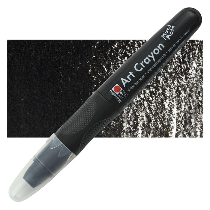 Marabu Art Crayon, 073 Black - Al Masam Stationery LLC