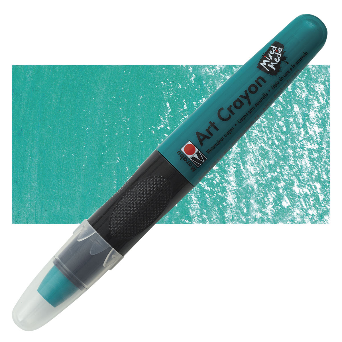 Marabu Art Crayon, 098 Turquoise - Al Masam Stationery LLC Main image