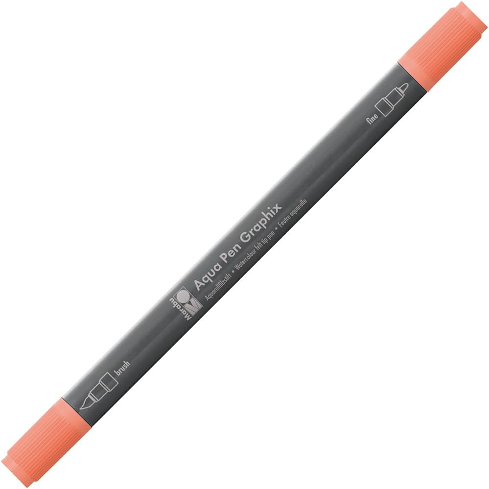 Marabu Aqua Pen Graphix, Amber 017 - Al Masam Stationery LLC