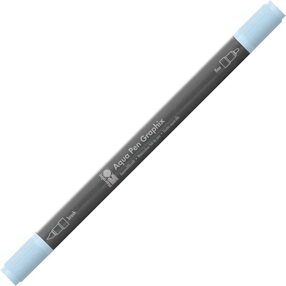 Marabu Aqua Pen Graphix, Aquamarine 255 - Al Masam Stationery LLC Main image