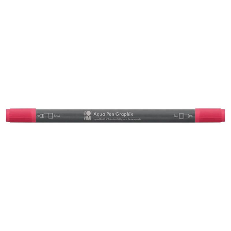 Marabu Aqua Pen Graphix, Cherry Red 031 - Al Masam Stationery LLC Main image