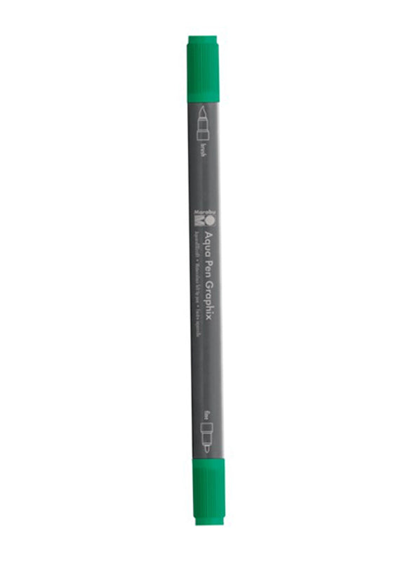 Marabu Aqua Pen Graphix, Dark Green  068 - Al Masam Stationery LLC Main image