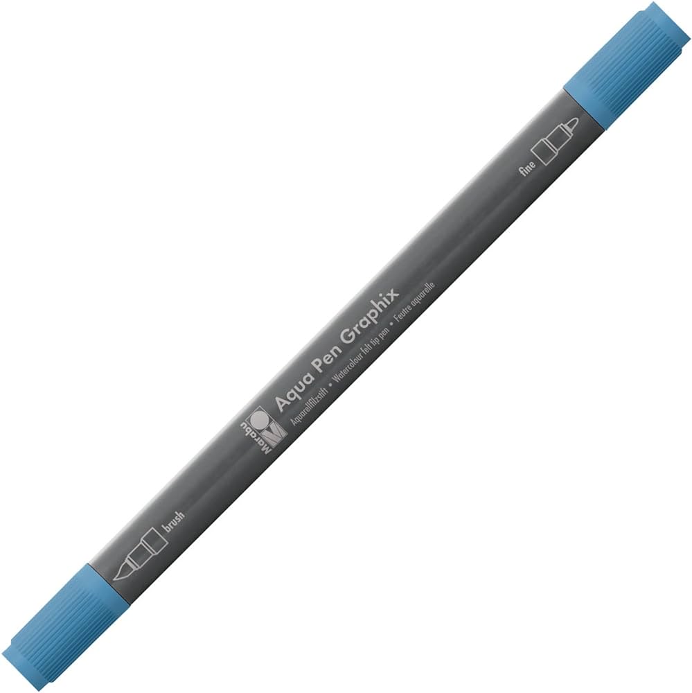Marabu Aqua Pen Graphix, Gentian 142 - Al Masam Stationery LLC Main image