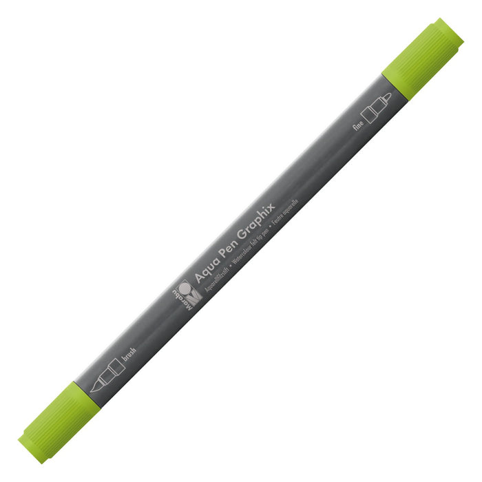 Marabu Aqua Pen Graphix in Jade color, a versatile pen for art and craft projects, shown with the pen tip visible.