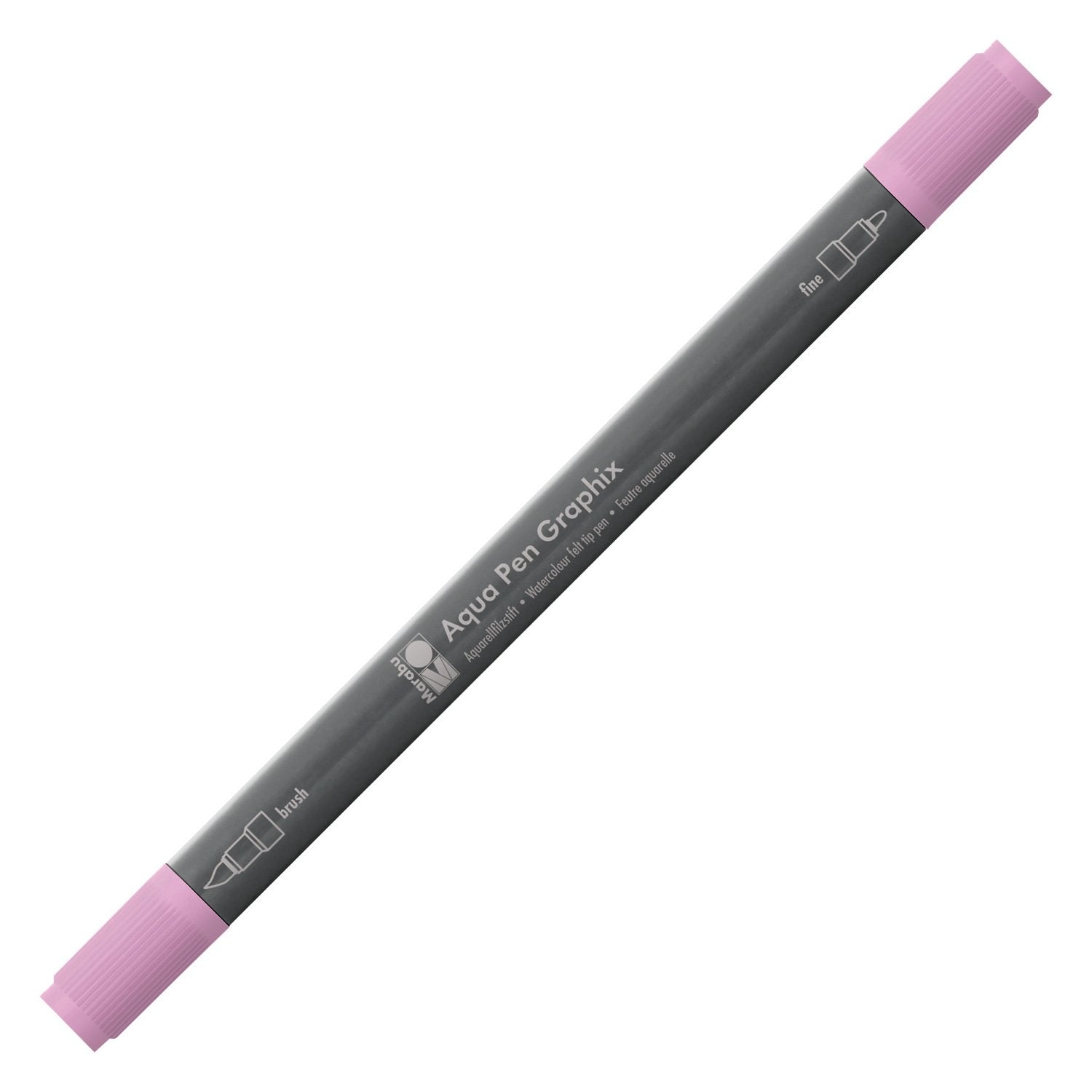 Marabu Aqua Pen Graphix, Rose Pink 133 - Al Masam Stationery LLC Main image