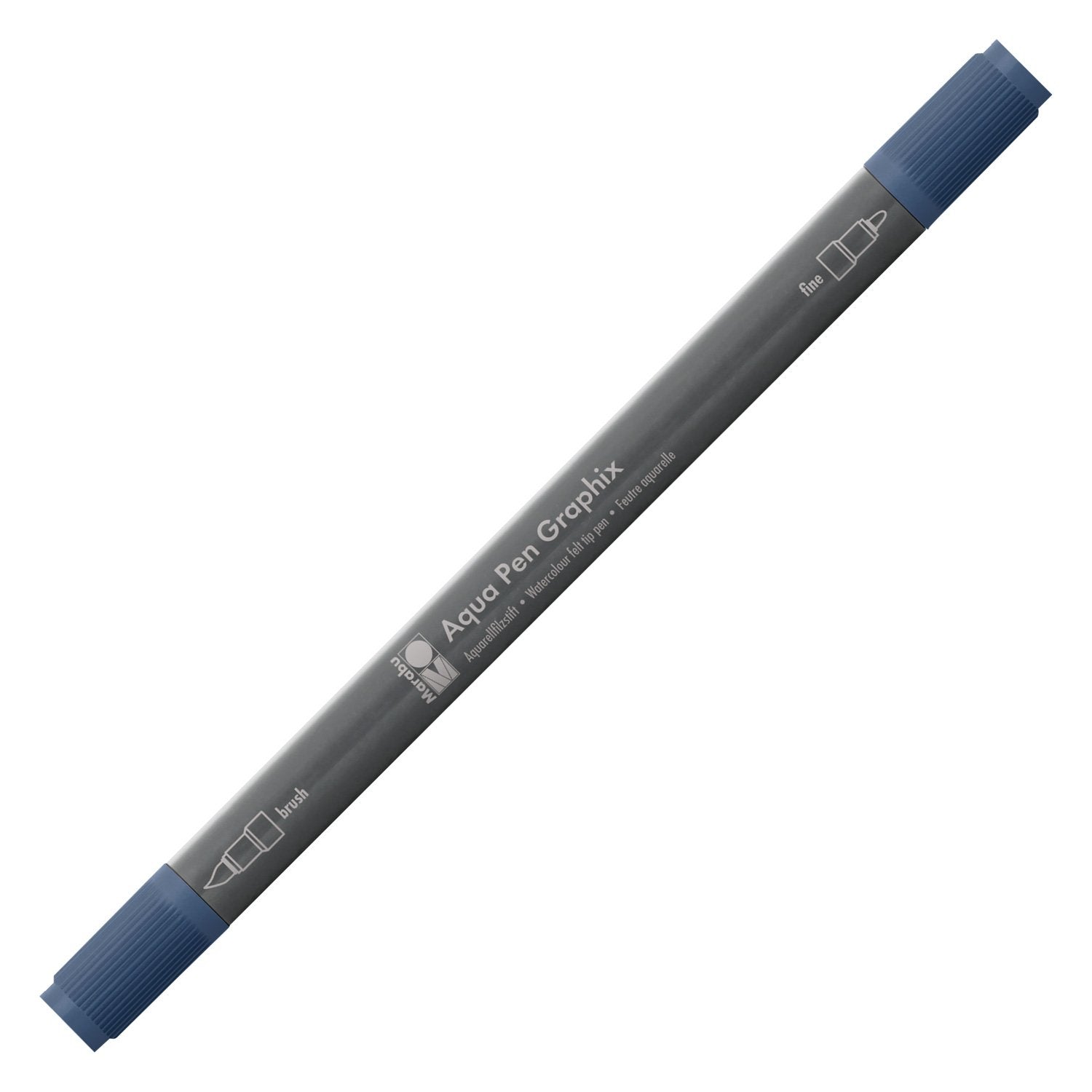 Marabu Aqua Pen Graphix, Smoky Blue 145 - Al Masam Stationery LLC Main image