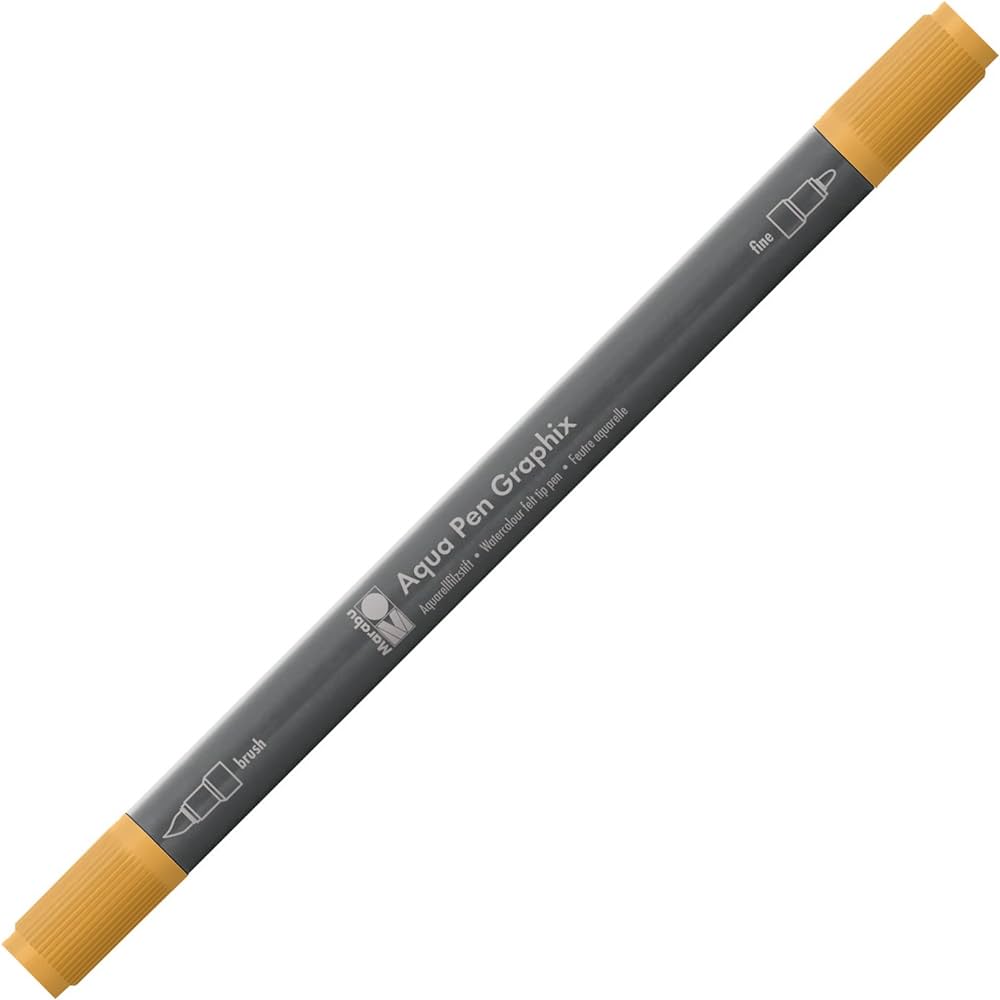 Marabu Aqua Pen Graphix, Tangerine 225 - Al Masam Stationery LLC Main image