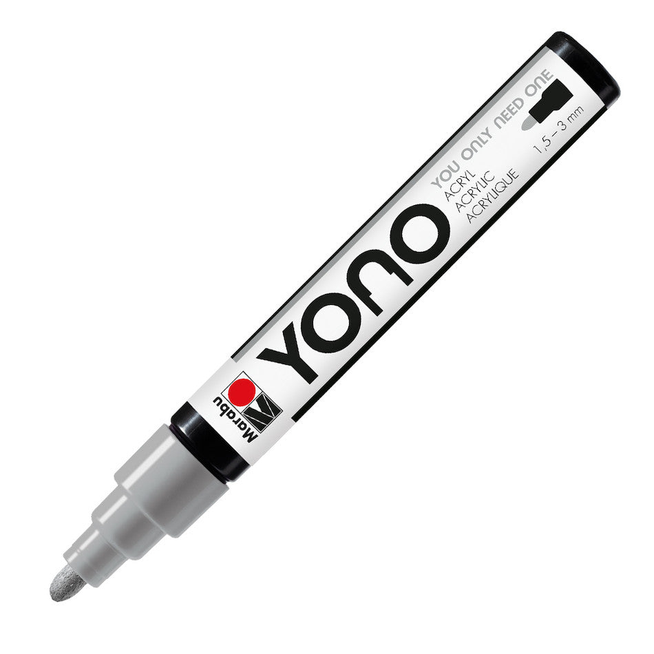 Marabu Yono Marker, Grey 078, 1.5-3 Mm - MRU 12400103078 - Al Masam Stationery LLC Main image