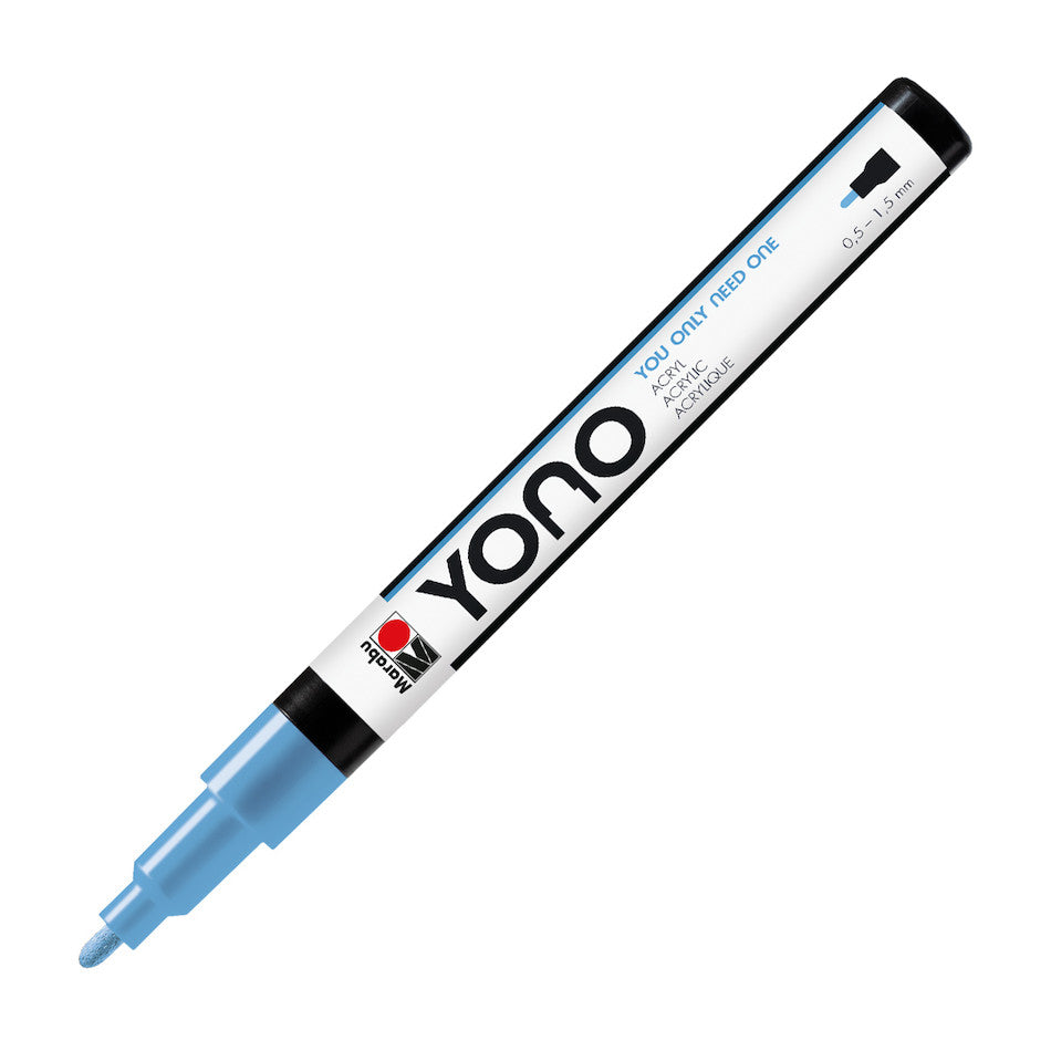 Marabu Yono Marker, Pastel Blue 256, 0.5-1.5 Mm - MRU 12400101256 - Al Masam Stationery LLC Main image