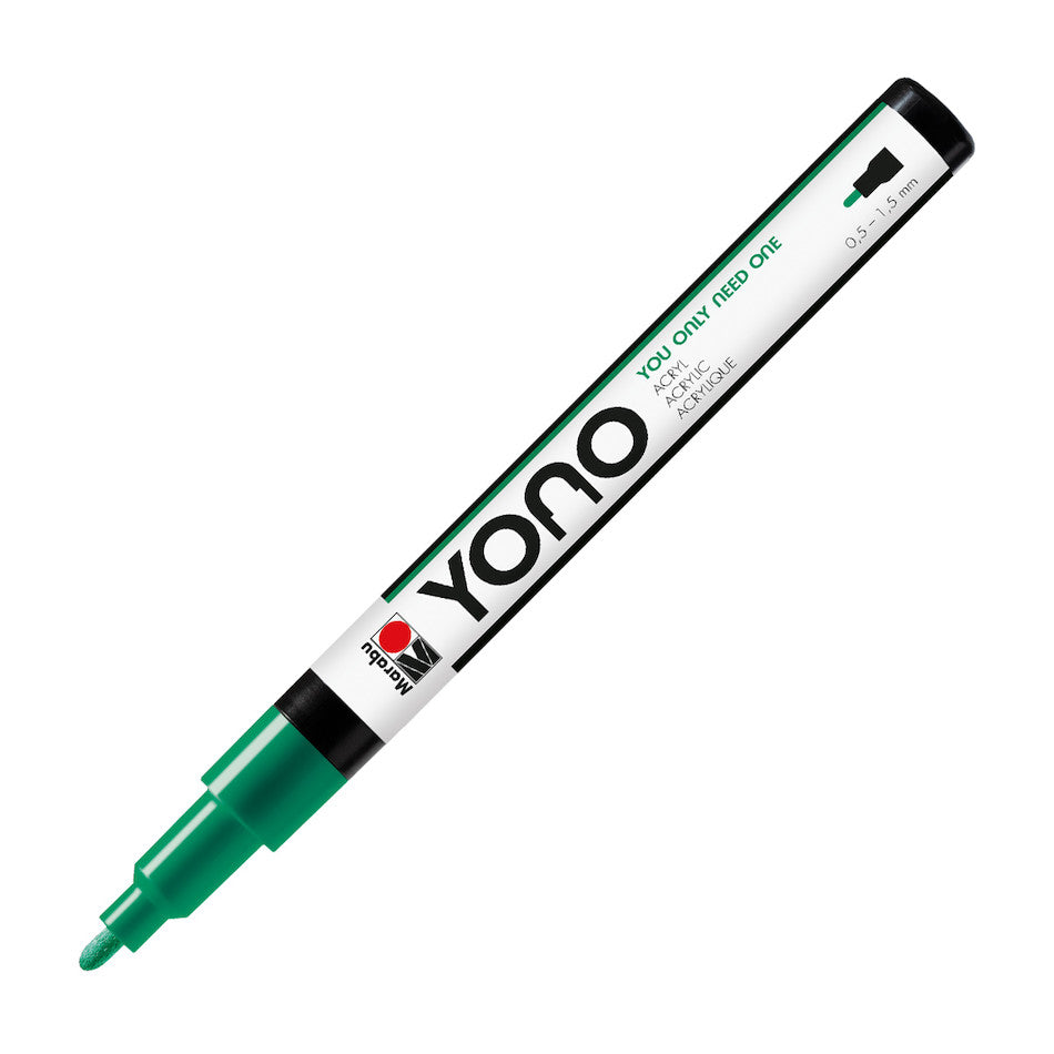 Marabu Yono Marker, Rich Green 067, 0.5-1.5 Mm - MRU 12400101067 - Al Masam Stationery LLC Main image