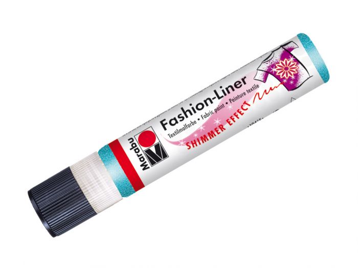 Marabu Fashion-Liner, 591 Shimmer-Caribbean, 25 Ml - Al Masam Stationery LLC Main image