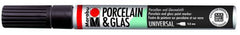 Marabu Porcelain & Glas Painter, 073 Black, 0.8Mm - Al Masam Stationery LLC