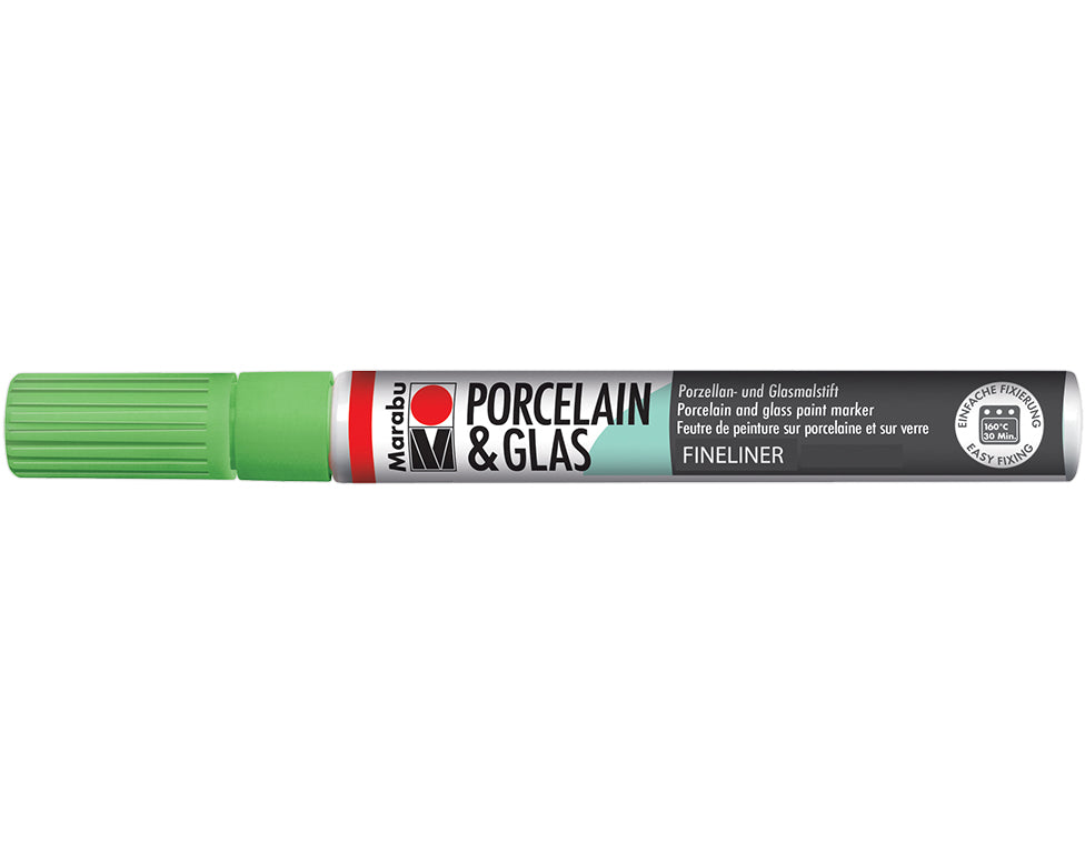Marabu Porcelain & Glas Painter, 158 Apple, 0.8Mm - Al Masam Stationery LLC