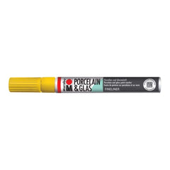 Marabu Porcelain & Glas Painter, 220 Sunshine Yellow, 0.8Mm - Al Masam Stationery LLC