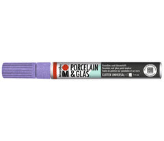 Marabu Porcelain & Glas Painter, 507 Glitter-Lavendel, 1 - 2 Mm - Al Masam Stationery LLC
