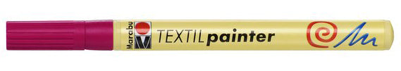 Marabu Textil Painter, 005 Raspberry, 1 - 2 Mm - Al Masam Stationery LLC