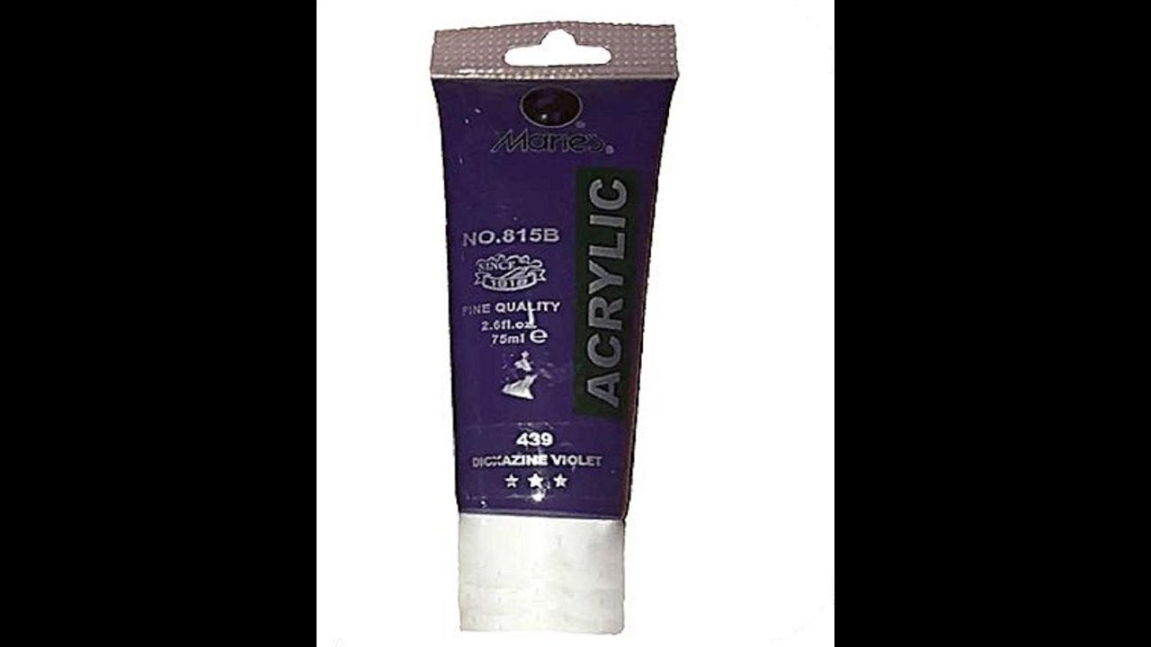 Marie's Fine ACRYLIC MAUVE 75ml - Al Masam Stationery LLC Main image