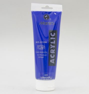 Marie's Fine ACRYLIC ULTRAMARINE 75ml - Al Masam Stationery LLC Main image