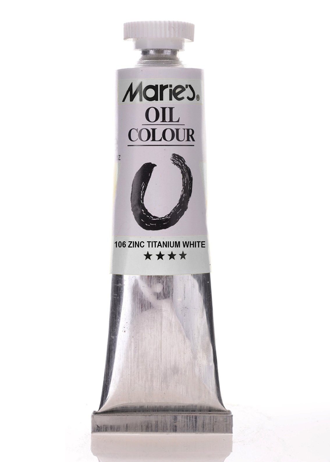 MARIE'S OIL COLOR ZINC WHITE 170 ML - Al Masam Stationery LLC Main image