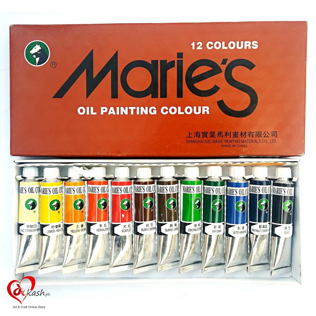 MARIE'S Oil colour set - Al Masam Stationery LLC Main image