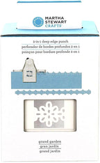 Martha Stewart 2 In 1 Deep Edge Punch Grand Garden - Al Masam Stationery LLC