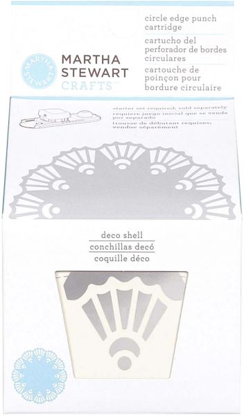 Martha Stewart Deco Shell Circle Border Cartridge - Al Masam Stationery LLC Main image