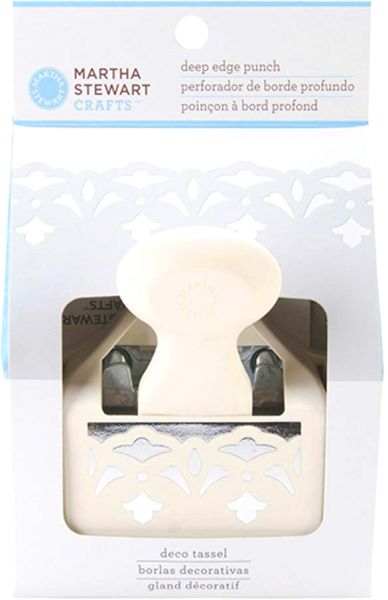 Martha Stewart Deco Tassle Deep Edge Punch - Al Masam Stationery LLC Main image