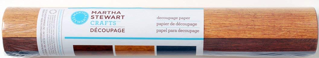 Martha Stewart Decoupage Papers Wood Grain - Al Masam Stationery LLC Main image
