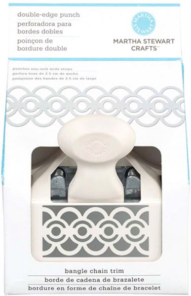 Martha Stewart Deep Dbl Edge Bangle Chain Trm - Al Masam Stationery LLC Main image