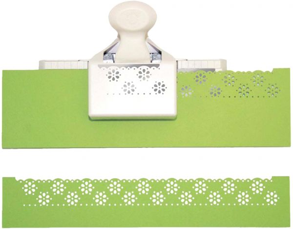 Martha Stewart Deep Edge Punch Blossom Eyelet with floral design for crafting and paper embellishments.