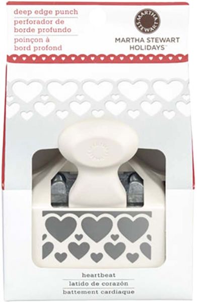 Martha Stewart Deep Edge Punch Heartbeat - Al Masam Stationery LLC Main image