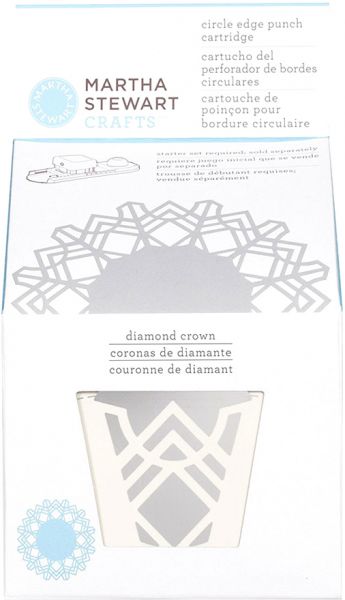 Martha Stewart Diamond Crown Circle Border Cartridge - Al Masam Stationery LLC Main image