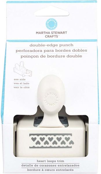 Martha Stewart Edge Pnch Dbl Loop Hearts Trim - Al Masam Stationery LLC Main image