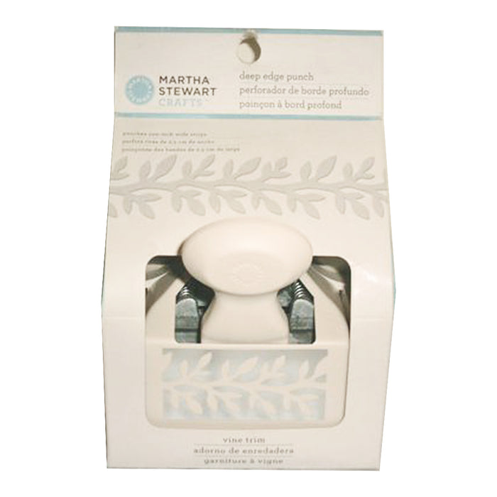 Martha Stewart Flwr Vine Deep Edge Trim Punch - Al Masam Stationery LLC