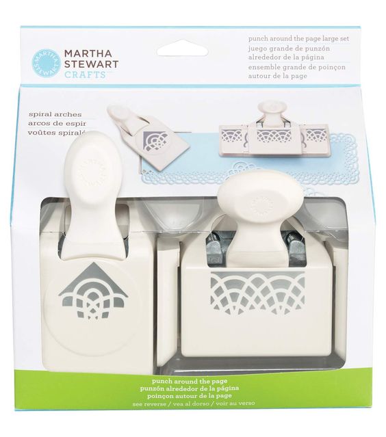 Martha Stewart Lrg Patp Cmbo Set Spiral Archs - Al Masam Stationery LLC Main image