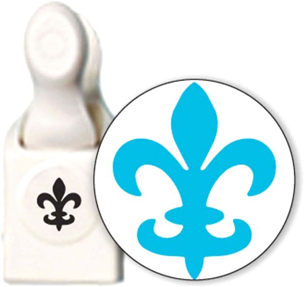 Martha Stewart Med Punch Fleur De Lis Secondary image