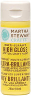 Martha Stewart Multi Surface Paint Gloss 2 Oz. Chamomille - Al Masam Stationery LLC
